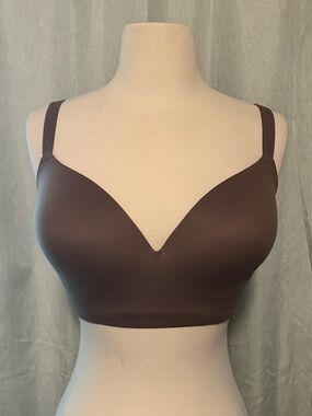 Soma enbliss wirelss V-Neck Bra in mochaccino